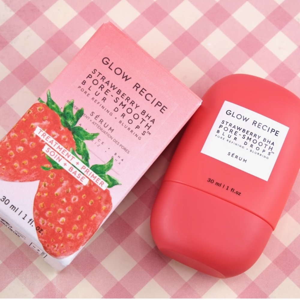 Glow Recipe Strawberry BHA Pore- Smooth Blur Drops